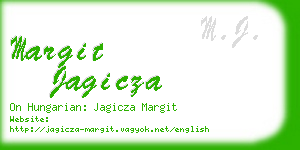 margit jagicza business card